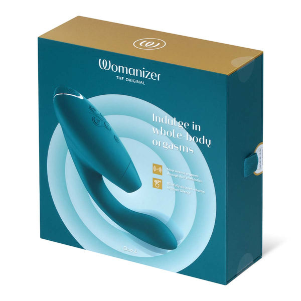 Womanizer DUO 2 陰蒂吸啜 + G點按摩棒