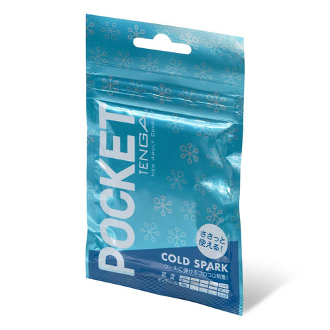 POCKET TENGA 飛機袋 - COLD SPARK 冰雪花