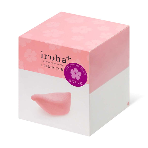 iroha+ RINGOTORI Nadeshiko Color 主要產品圖片,粉嫩色系,造型靈感來自小鳥,提供柔軟貼合的舒適體驗