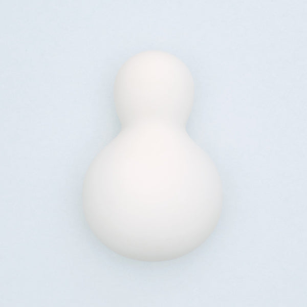 iroha YUKI 俯視圖,圓潤的設計提供舒適握持感。