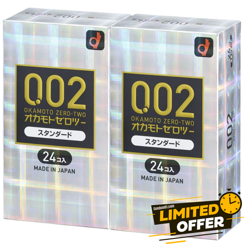 【二盒優惠裝】岡本 Okamoto 0.02 日本版 24片裝