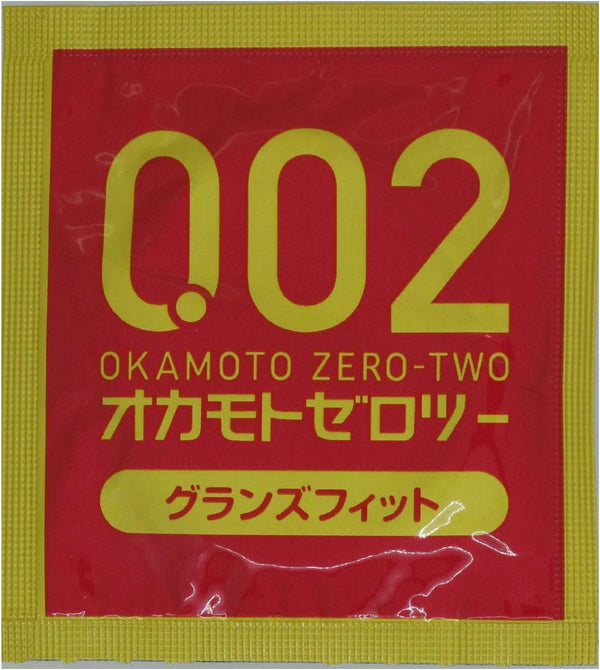 岡本 Okamoto 0.02 前端合身安全套 Glans Fit Condom 單片包裝,0.02mm 超薄水性聚氨酯材質,緊貼貼合舒適感