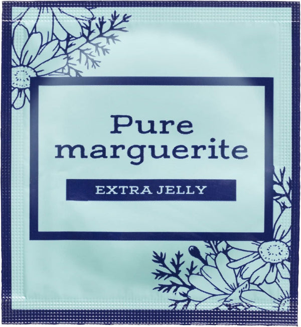 岡本 Okamoto Pure Marguerite condom 安全套單個包裝設計,清新花卉風格,增強私密體驗。