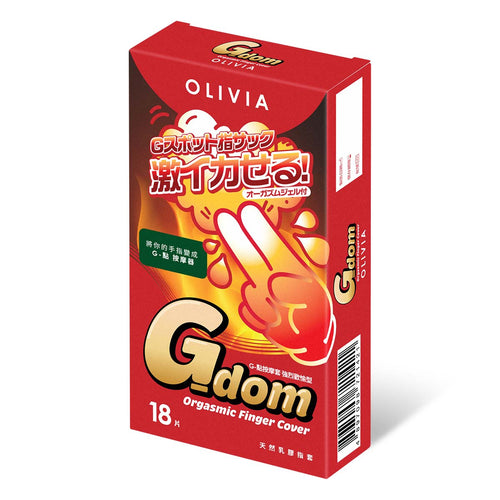 Olivia 奧莉維亞 G-dom G點按摩套 強烈歡愉型(18片)