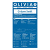 Olivia G-dom Swift Finger Cover 背面包裝,G 點按摩指套規格與產品資訊