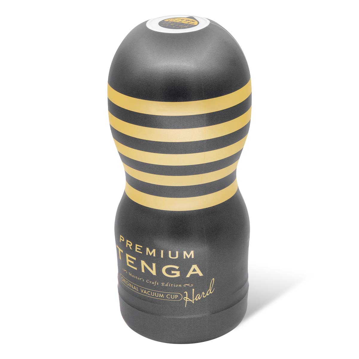 正面視圖 - PREMIUM TENGA ORIGINAL VACUUM CUP HARD 飛機杯,專為喜愛高強度體驗的用戶設計,完美融合奢華外觀與極致性能。
