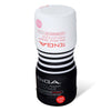 TENGA DUAL FEEL CUP EXTREMES 飛機杯 的主視角圖,清晰呈現產品外觀和對比設計。