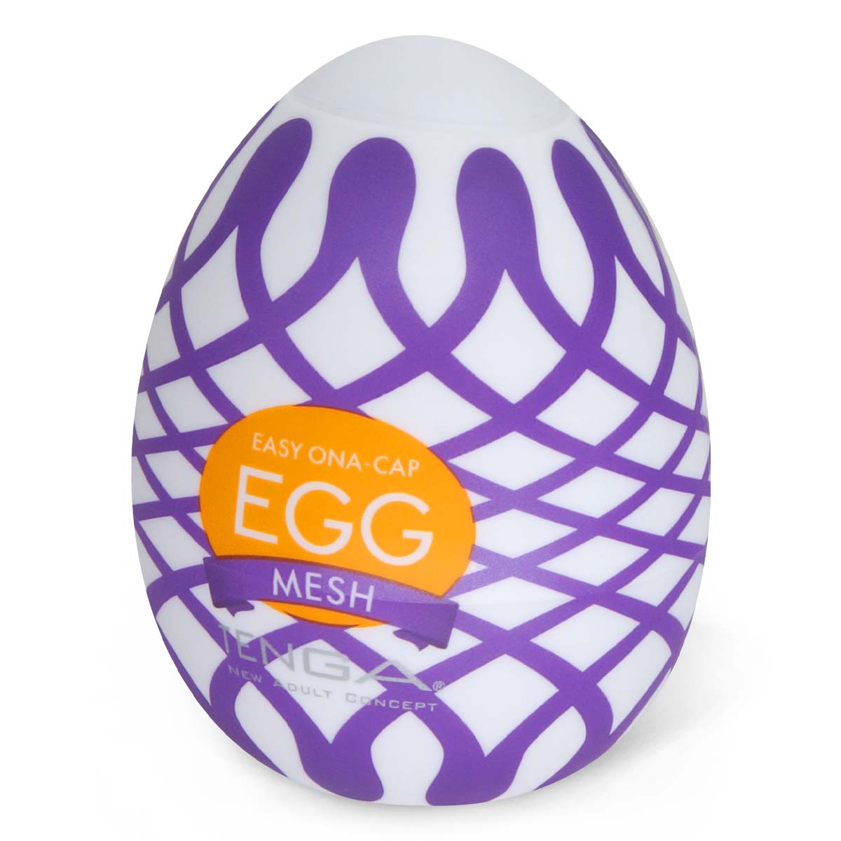 TENGA EGG MESH 飛機蛋 內部結構圖 – 獨特網狀內部設計,創造緊密刺激與多重摩擦感。