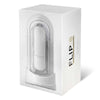 TENGA FLIP 0 ELECTRONIC VIBRATION 電動飛機杯透明盒內正面展示