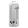 TENGA Flip 0 高質感透明設計,展現產品主要特色和技術。