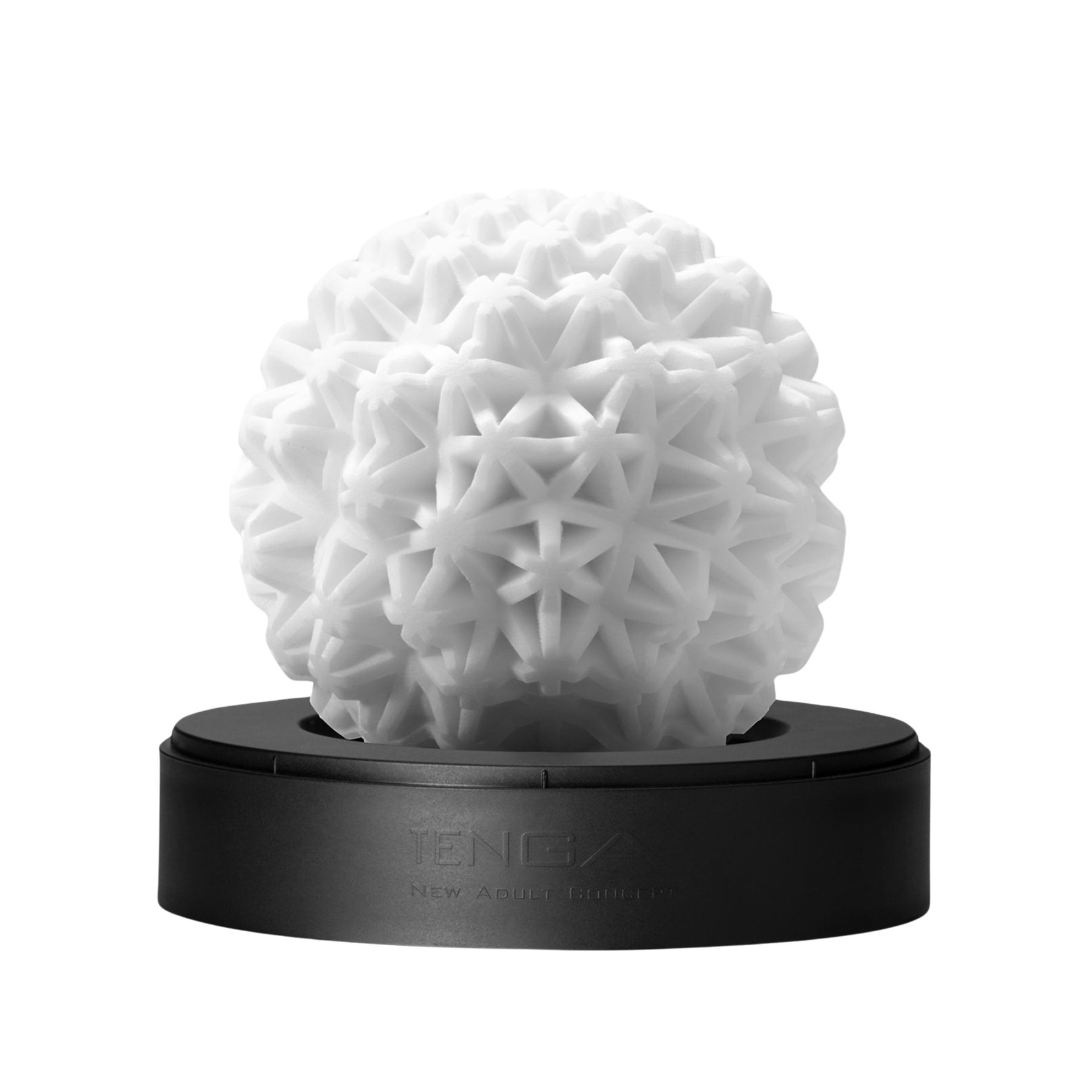 TENGA GEO Coral 珊瑚球展示細節設計,呈現立體層次和高密度觸感的外觀。