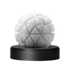 TENGA GEO Glacier 冰河球特寫,展現其幾何造型和尖銳的立體紋理設計,帶來深度刺激感。