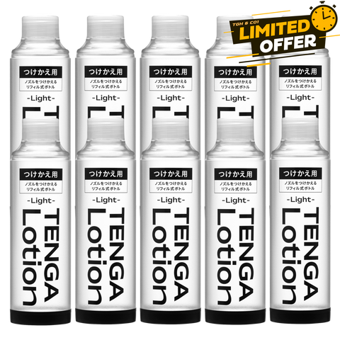 TENGA Lotion Refill Light 十支優惠 補充裝
