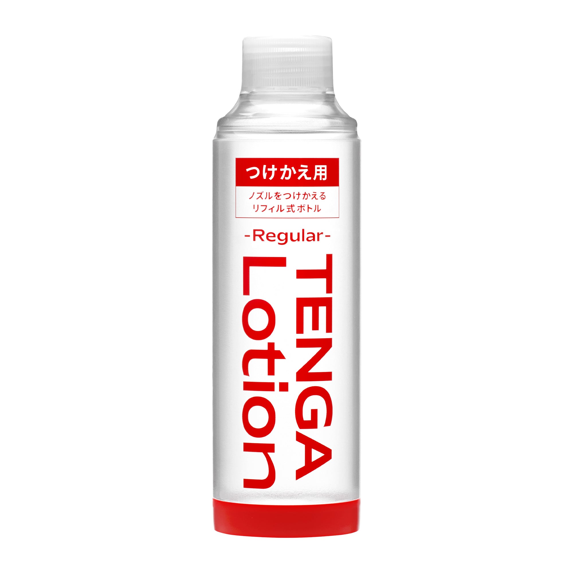 TENGA Lotion Regular Refill 補充裝,專為環保和經濟設計,用於重複使用原有的 TENGA 樽嘴和樽蓋,減少塑膠浪費,讓潤滑體驗持續延續。