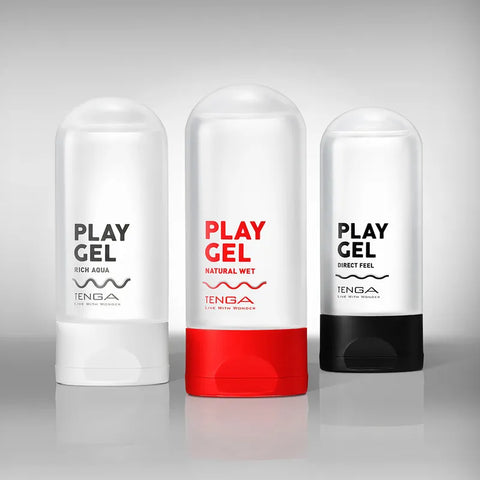 TENGA PLAY GEL 水性潤滑劑 完整套裝