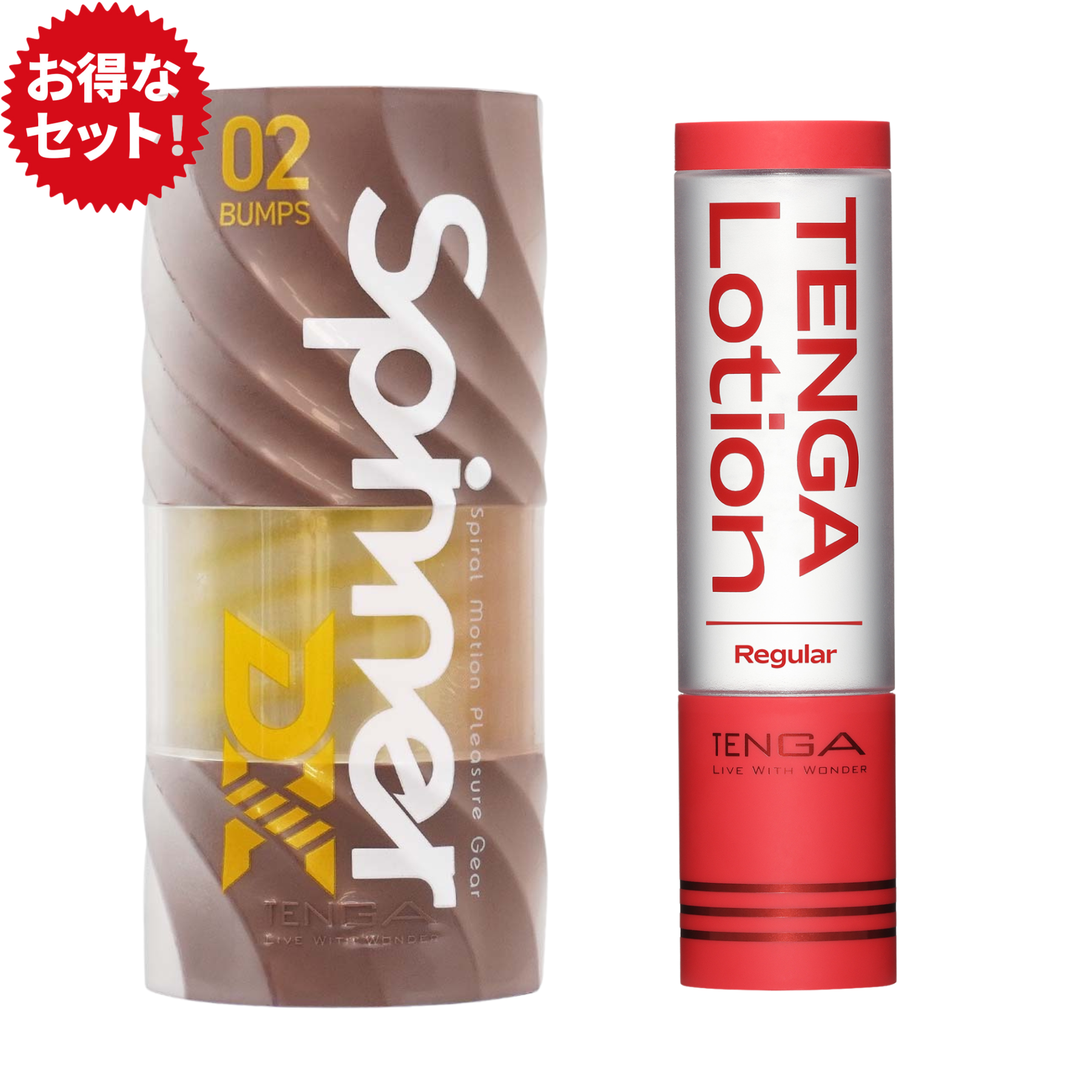 TENGA Spinner DX 02 BUMPS 飛機杯的產品包裝與實體展示,20 週年特別版,全新升級螺旋結構。