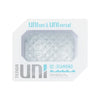 TENGA UNI DIAMOND 主包裝,展現晶瑩剔透的三角形紋路設計,帶來精緻刺激體驗。