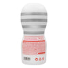U.S. TENGA ORIGINAL VACUUM CUP SOFT 飛機杯 背面圖,標示產品特點與說明