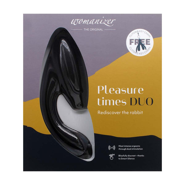 Womanizer DUO 陰蒂吸啜 + G點按摩棒