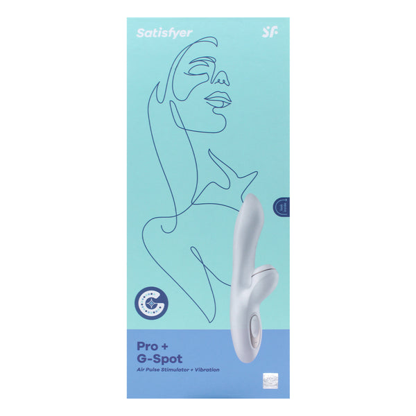 Satisfyer Pro + G-Spot 吸吮震動按摩器(玫瑰金色)