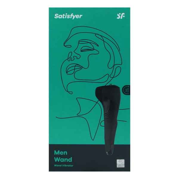 Satisfyer Men Wand 魔杖震動器 飛機杯(黑色)