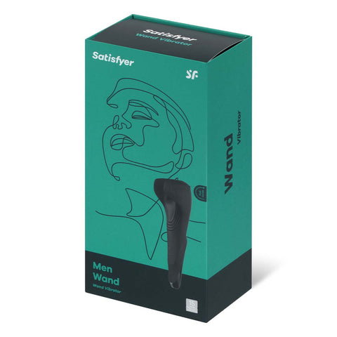 Satisfyer Men Wand 魔杖震動器 飛機杯(黑色)