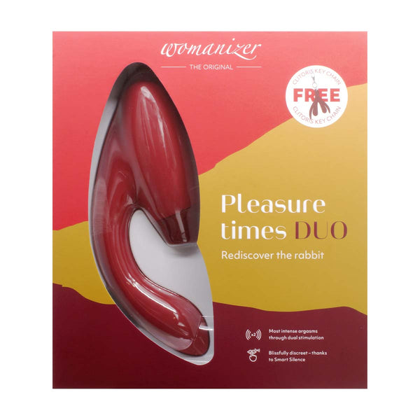 Womanizer DUO 陰蒂吸啜 + G點按摩棒