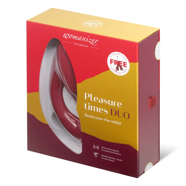 Womanizer DUO 陰蒂吸啜 + G點按摩棒