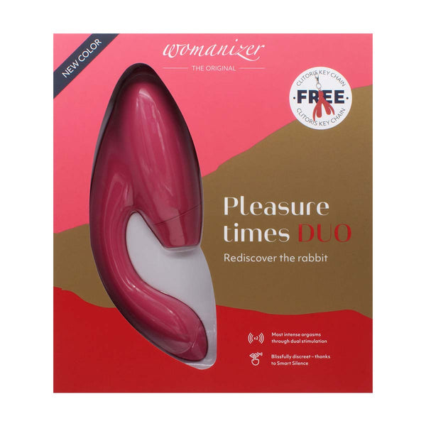 Womanizer DUO 陰蒂吸啜 + G點按摩棒