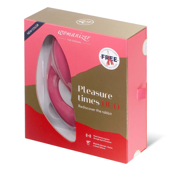 Womanizer DUO 陰蒂吸啜 + G點按摩棒