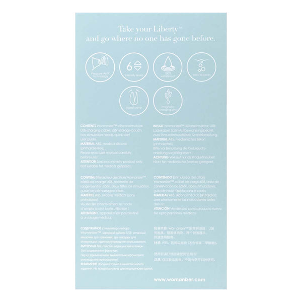 Womanizer Liberty 便攜式陰蒂吸啜器