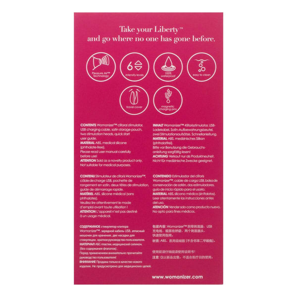 Womanizer Liberty 便攜式陰蒂吸啜器