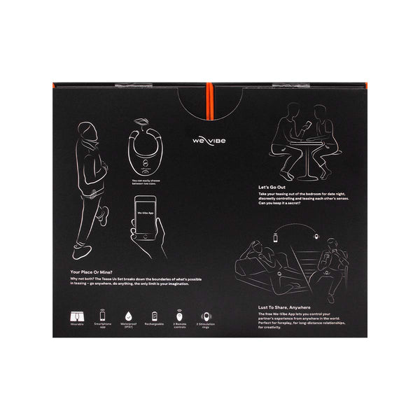 We-Vibe Tease Us Set Box Bond + Bond Black