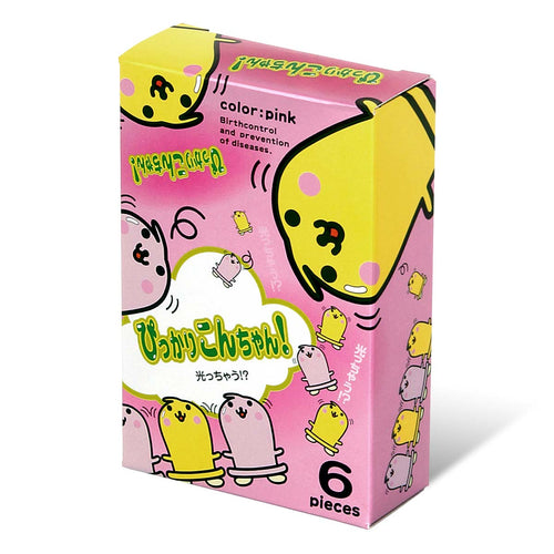 閃耀吧,光仔!乳膠安全套(6片裝)