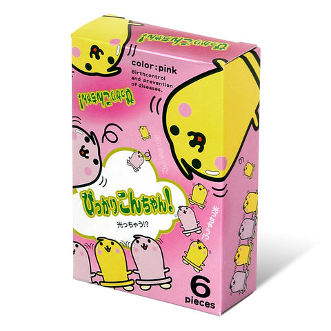 閃耀吧,光仔!乳膠安全套(6片裝)