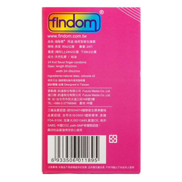 Findom 乳膠指險套(24片裝)