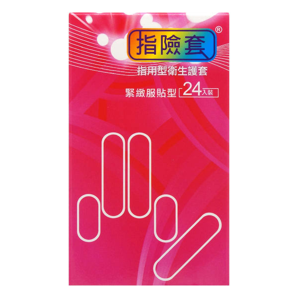 Findom 乳膠指險套(24片裝)