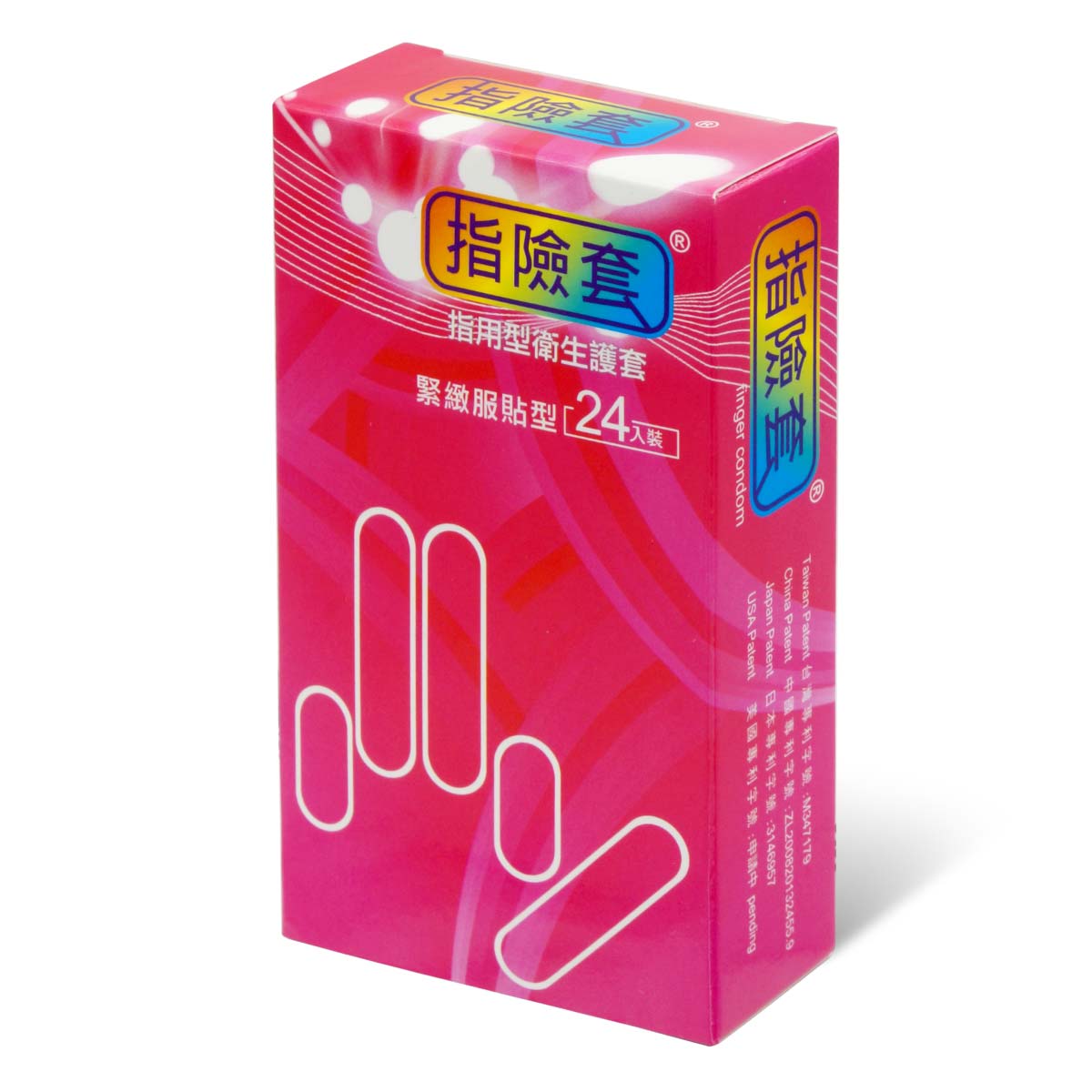 Findom 乳膠指險套(24片裝)