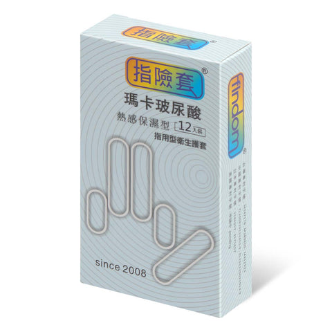 Findom 熱感保濕型 乳膠指險套(12片裝)