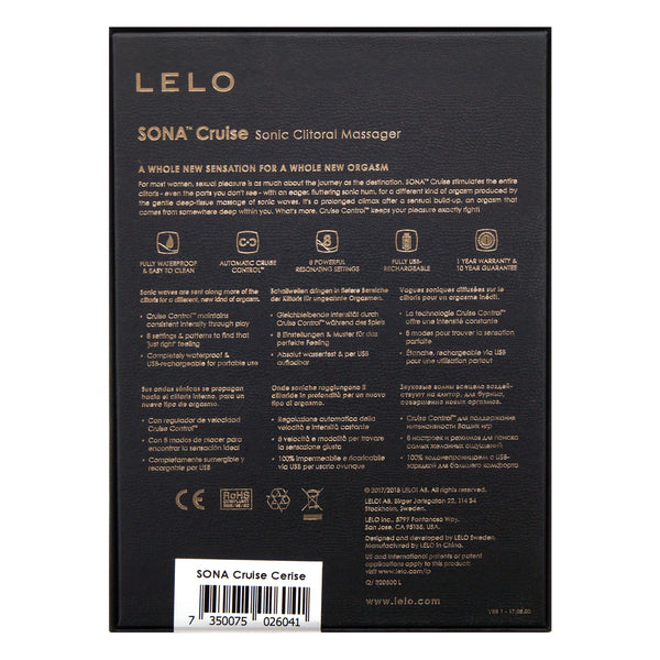 LELO SONA Cruise 聲波震動按摩器