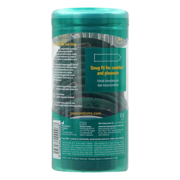 ONE 真緊貼 乳膠安全套(12片裝)
