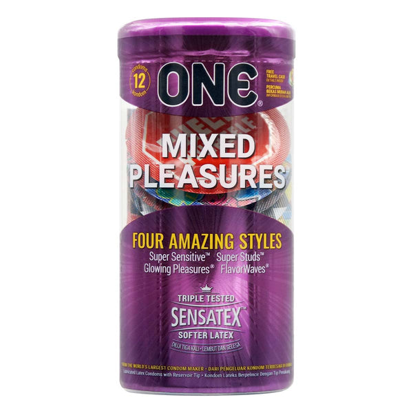 ONE 多重歡樂 乳膠安全套(12片裝)