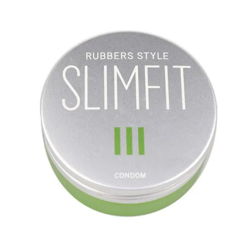 JAPAN MEDICAL - Rubbers Style SLIMFIT 0.03 橫紋 罐裝(5片裝)