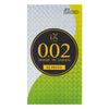JEX iX 0.02 超薄 PU 安全套 12 片裝,正面包裝設計,強調日本製造與高品質 Condom 聚氨酯材質。