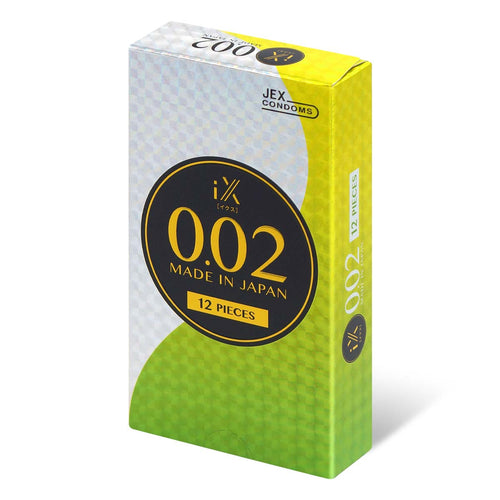 JEX iX 0.02 PU 安全套(12片裝)