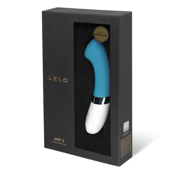 LELO Gigi 2 G點按摩器 藍色款|符合人體工學設計,針對G點深度刺激