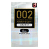 岡本 Okamoto 0.02 安全套 condom 日本版 6片裝 正面包裝,超薄水性聚氨酯製。