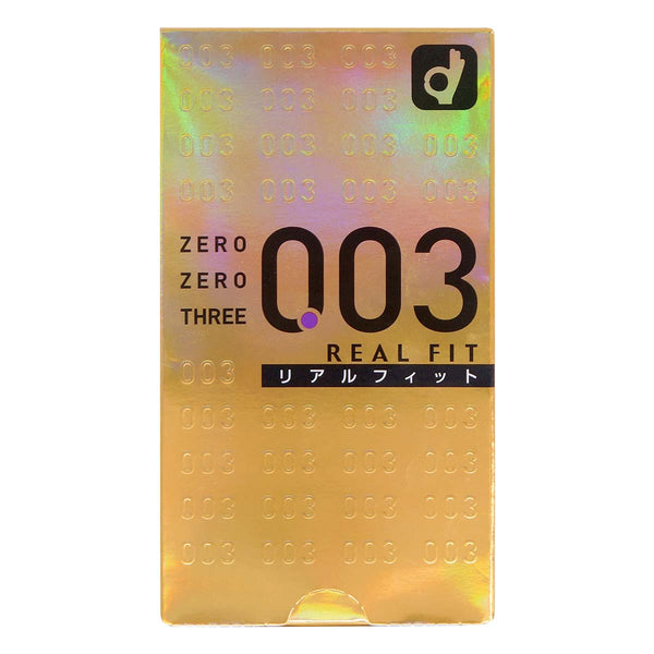 岡本 Okamoto 0.03 真.貼身 10 片裝乳膠安全套正面盒裝 condom
