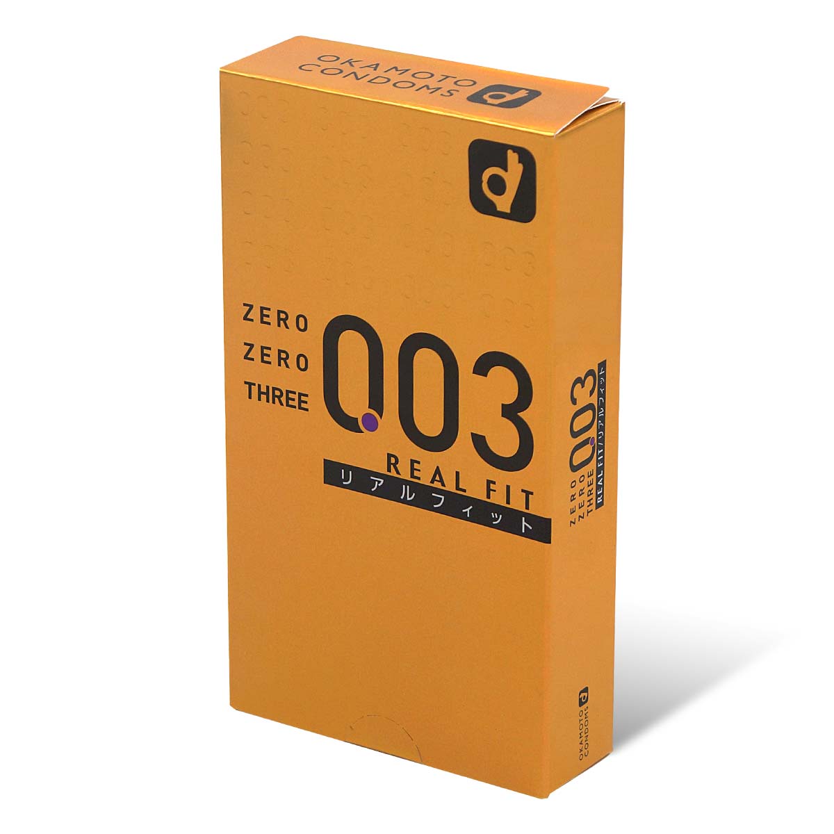 岡本 Okamoto 0.03 真.貼身 10 片裝乳膠安全套側面盒裝 condom
