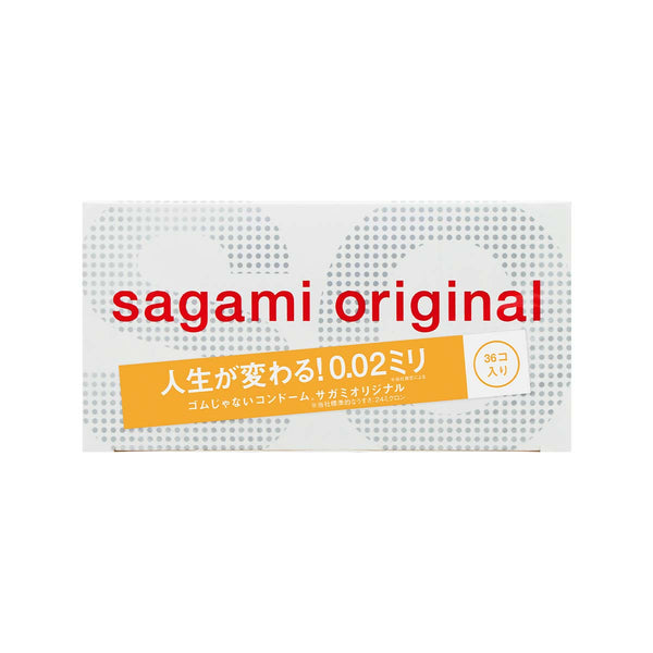 相模原創 Sagami Original 0.02 PU 安全套 36 片裝 | Condom 正面包裝